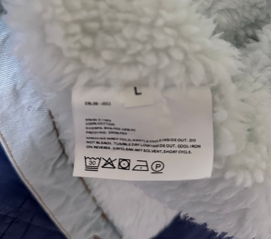 ERL 페이크 퍼 트러커 데님 자켓 상품이미지3