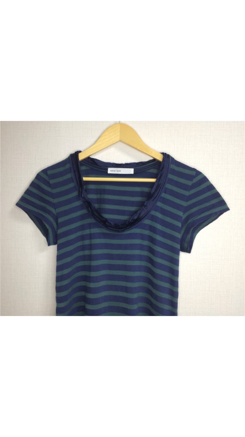 Sacai luck 사카이럭 그린 스프라이트 원피스 상품이미지2