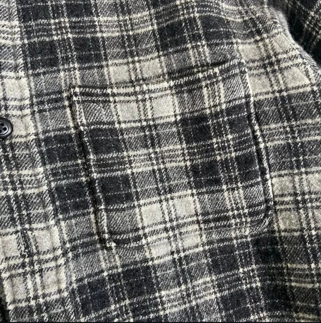 [M] 90s 폴로 랄프로렌 캐시미어 플린넬 자켓 상품이미지3