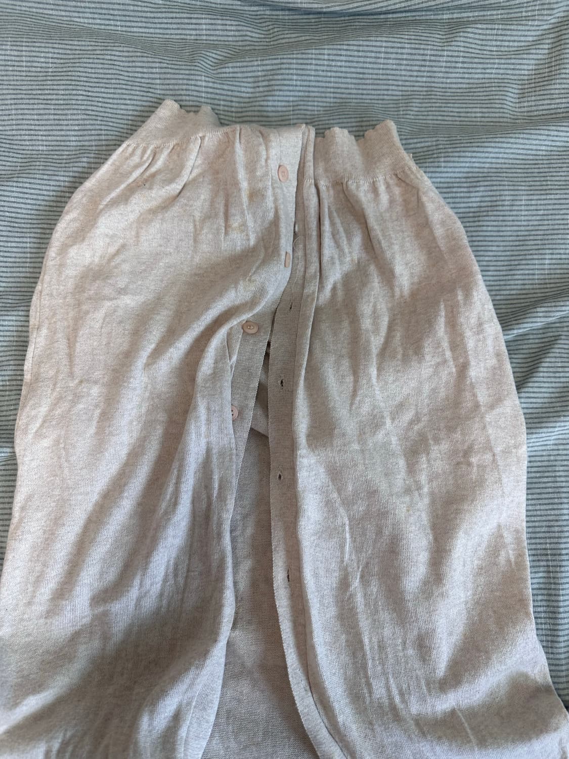 모리걸 아오이유우 빈티지 미디 가디건 상품이미지7