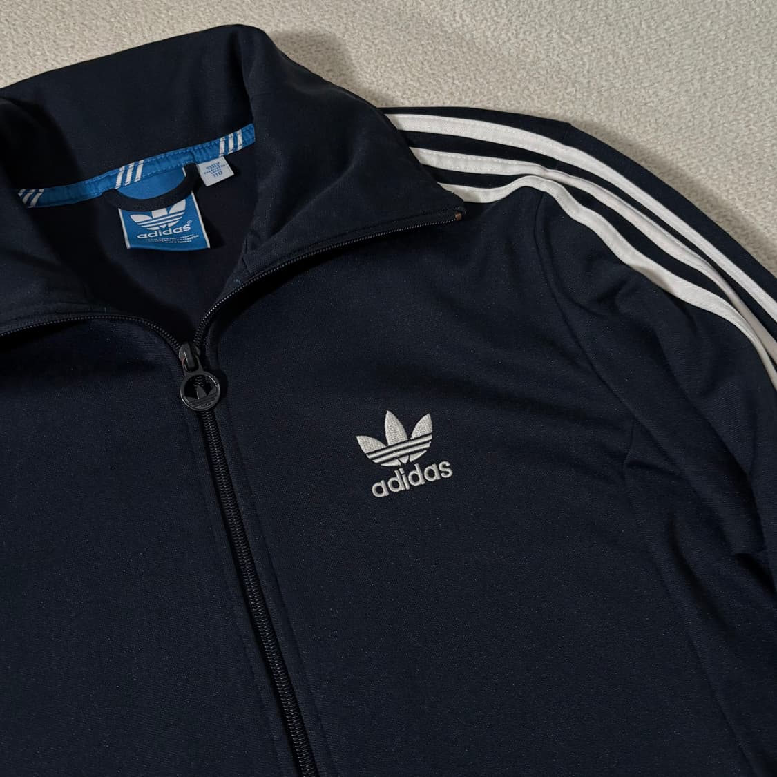 [110] 아디다스 신형 신유로파 네이비 남색 트랙탑 져지 상품이미지2