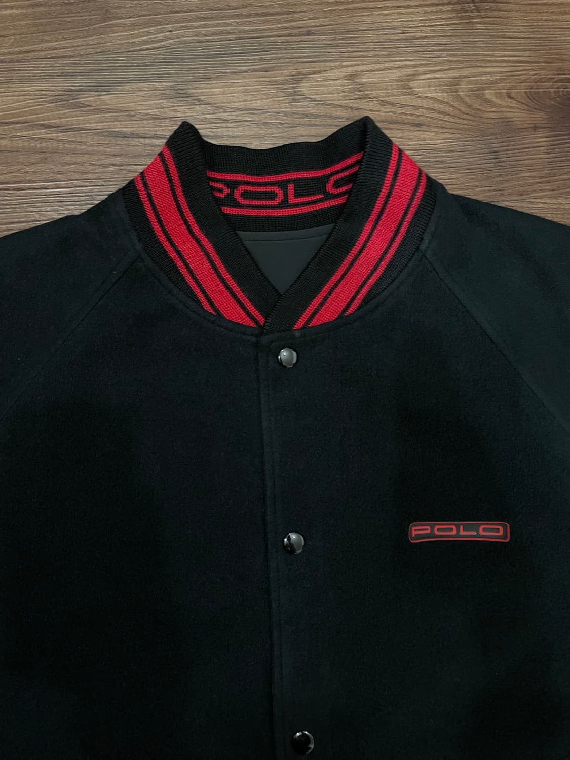 90s 폴로 랄프로렌 리버시블 플리스 바시티 자켓 상품이미지2