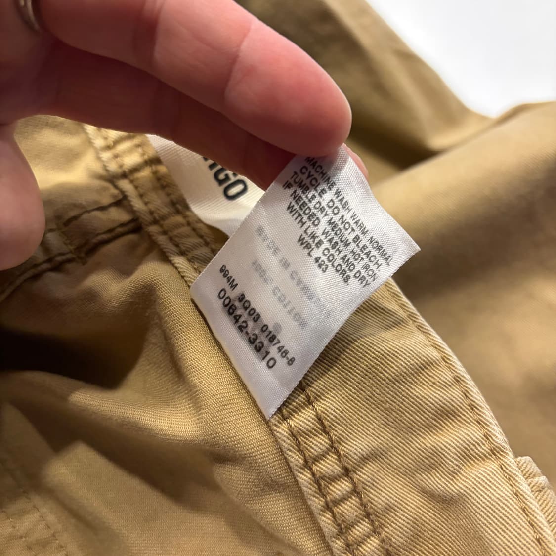 [31x30] 리바이스 워크 카고 팬츠 바지 베이지 C392 상품이미지8