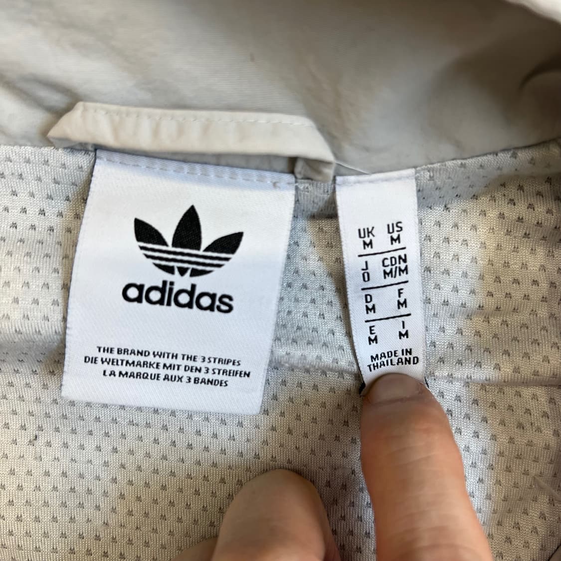 아디다스 빈티지 컬러블록 트랙탑 상품이미지4