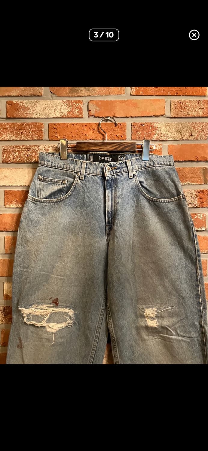 90s Levi’s silvertap baggy denim 상품이미지3
