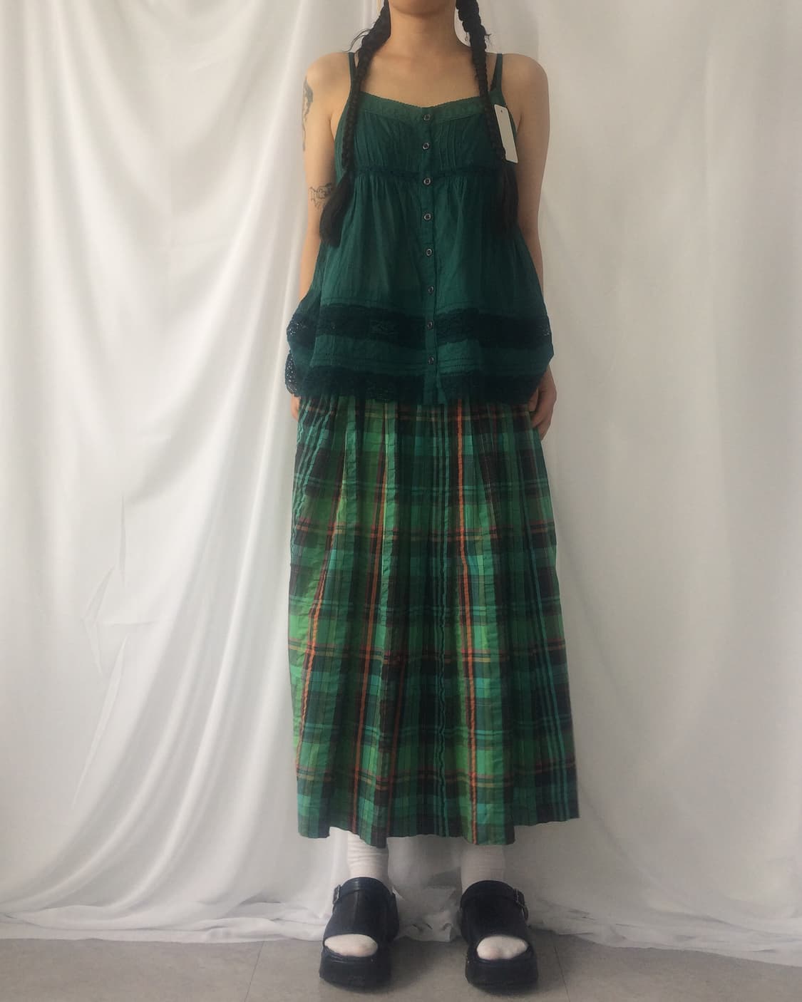 Crochet trimming sleeveless 상품이미지1