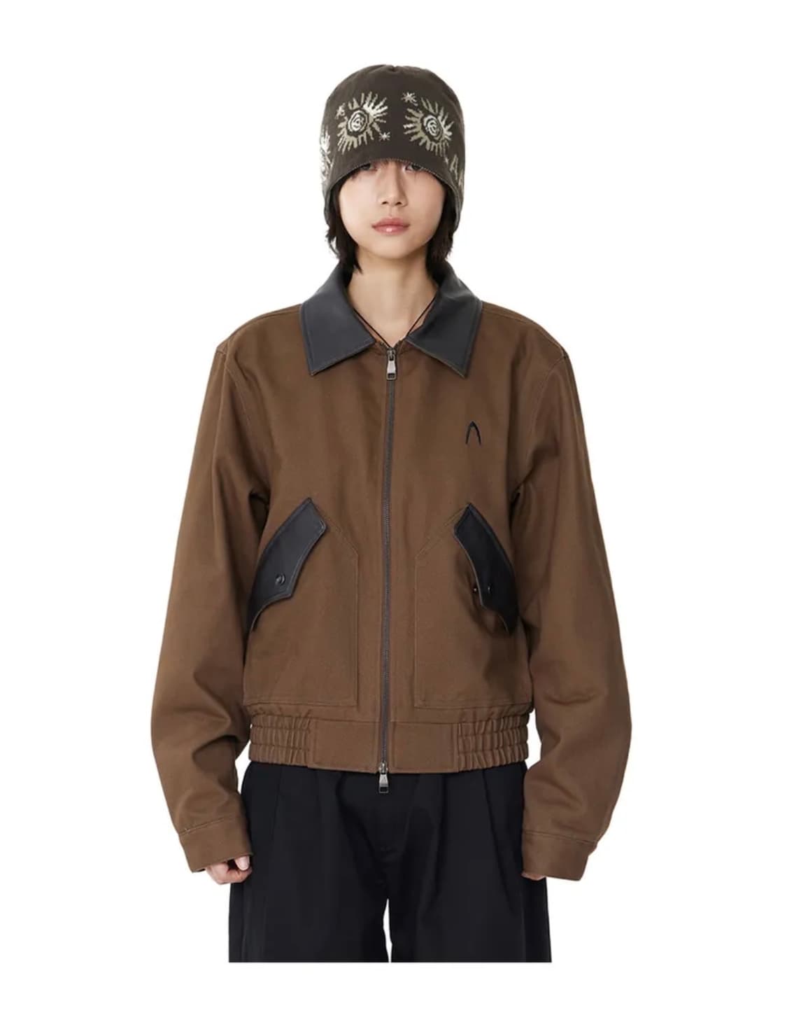 아캄 레더 워크자켓 상품이미지2