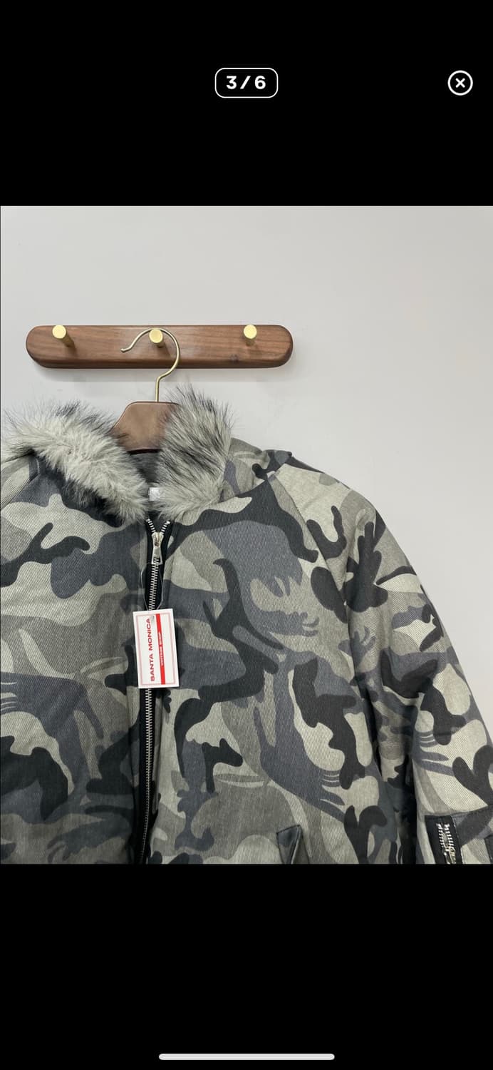 빈티지 카모 후드퍼 패딩 A3120 상품이미지3