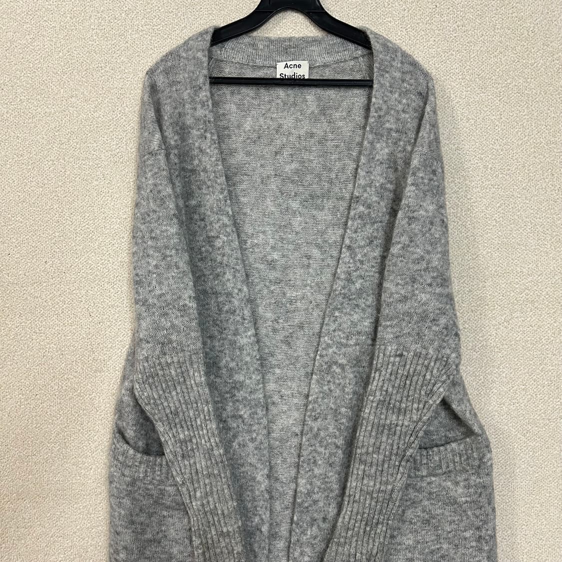 (S) 아크네 스튜디오 그레이 롱 가디건 상품이미지4