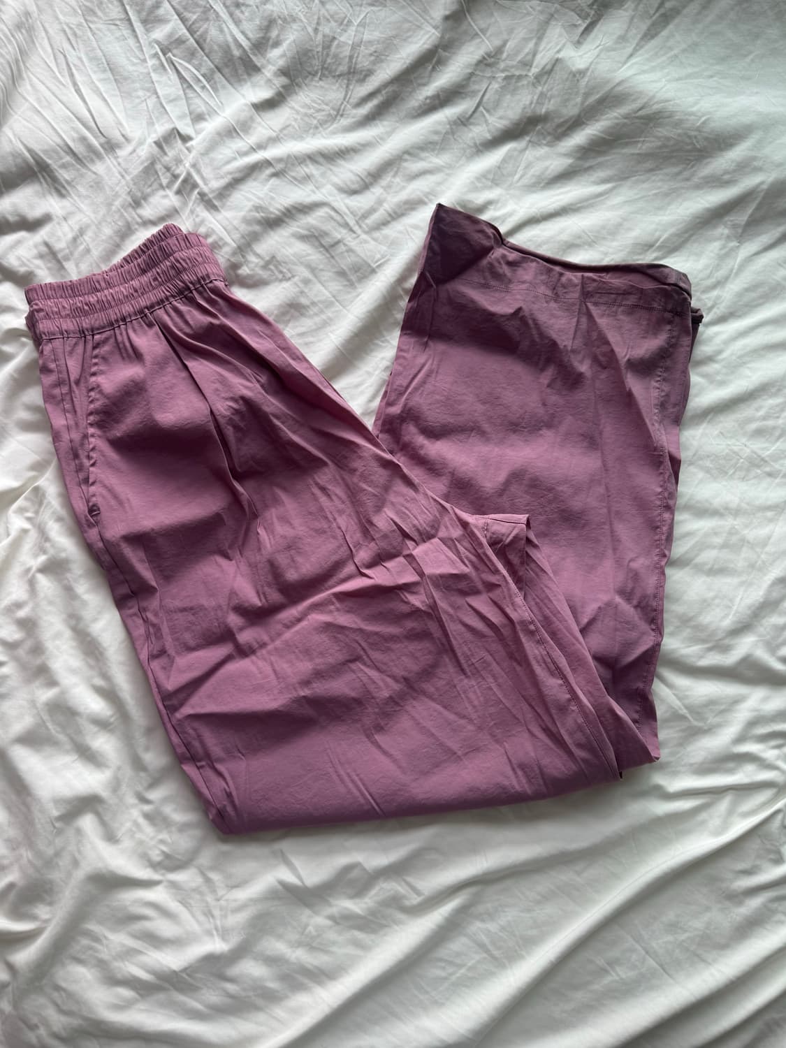 엔조블루스 banding wide pants indie pink 상품이미지3