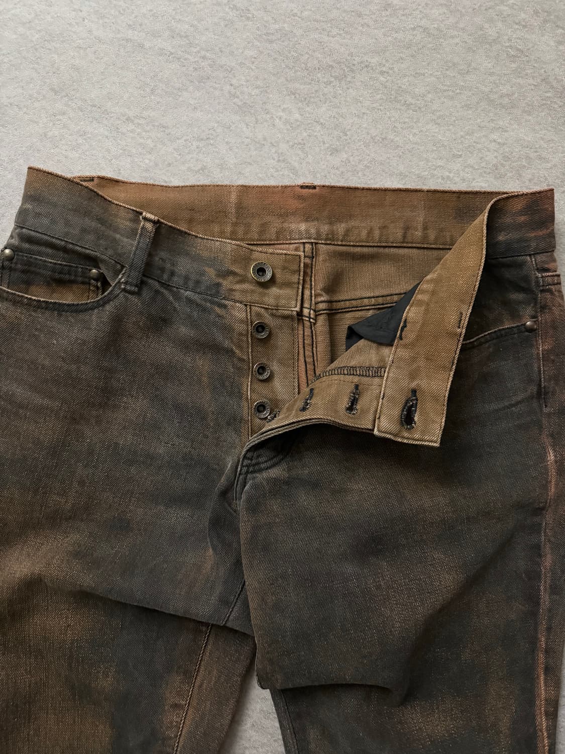 5351 Pour Les Hommes washed denim pants 상품이미지4