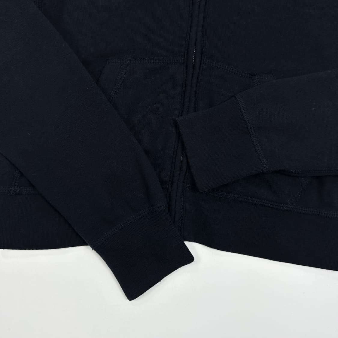 아베크롬비 오리지널 y2k 여성 슬림핏 후드집업 블랙 S 상품이미지4