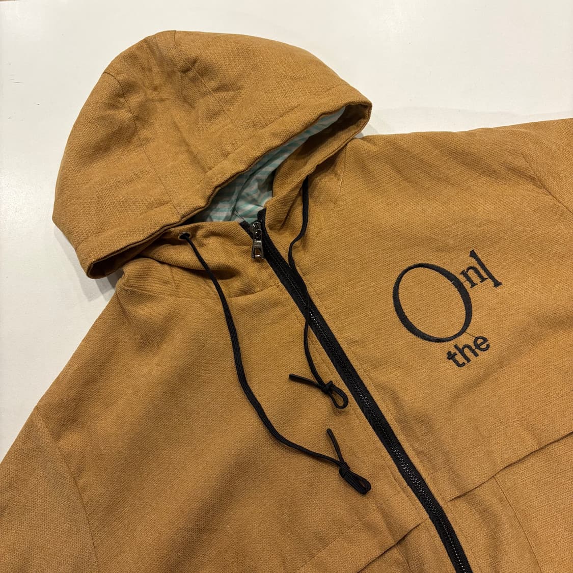 Onl the 후드집업 자켓 브라운 B426 상품이미지3