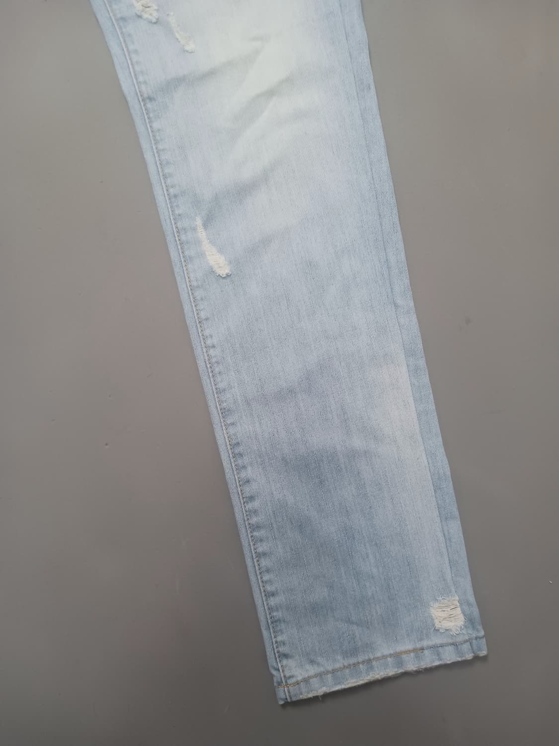 [34] 디스퀘어드2 연청 래더패치 슬림진 청바지 상품이미지5