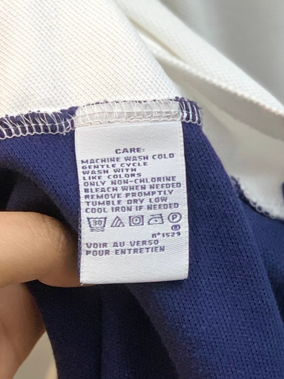 Polo sports 빅포니 크레스트 패치 화이트 컬러 반소매 카라티 상품이미지9