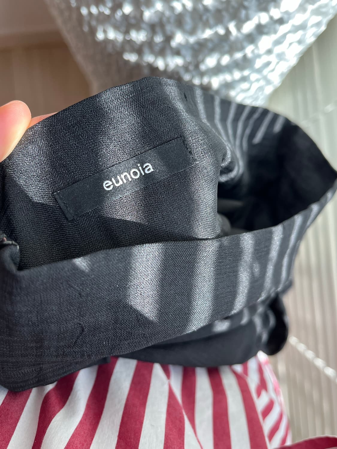 유노이아 오간자 턱 스커트 상품이미지3