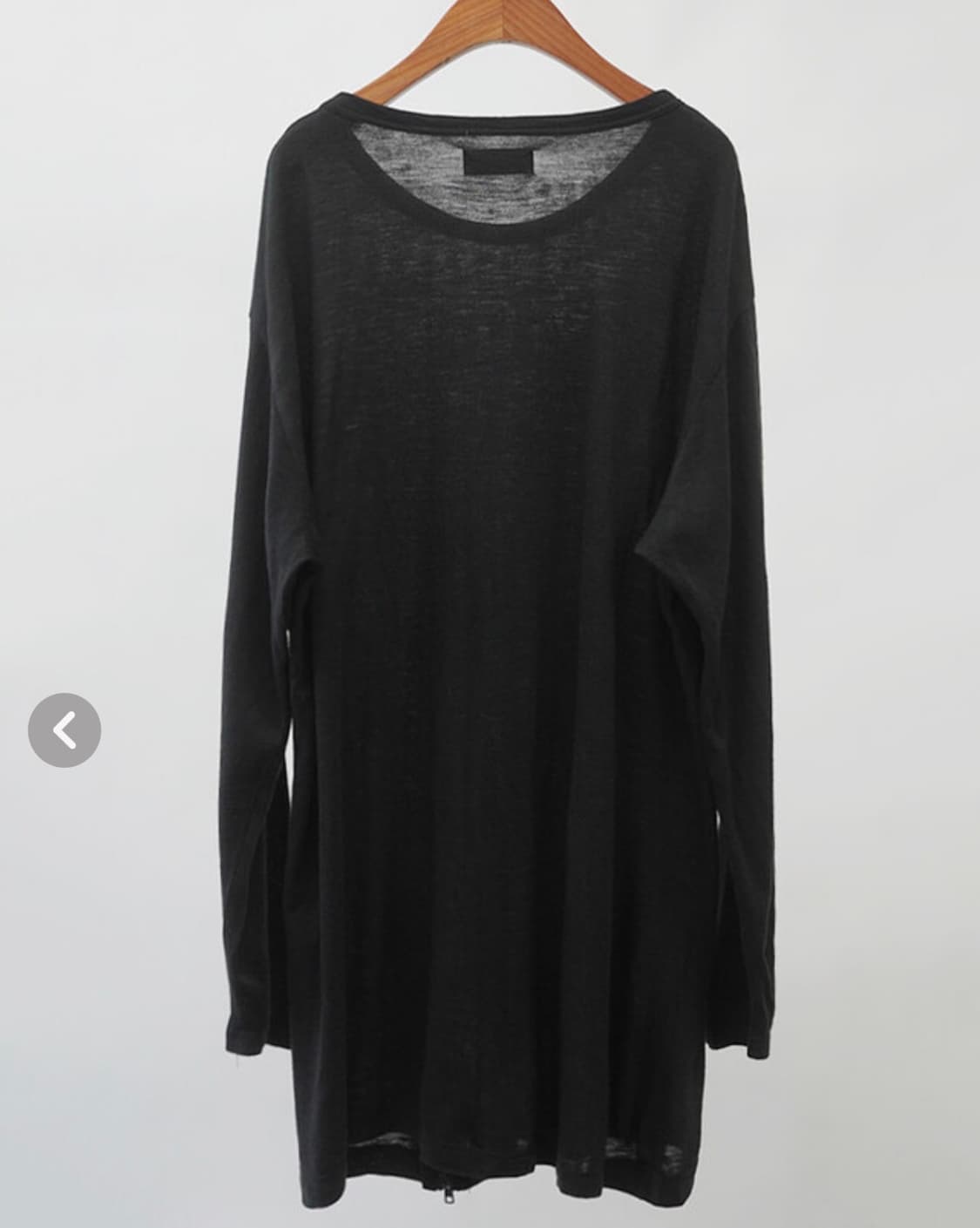 S'YTE 요지 아먀모토 롱 탑 상품이미지2