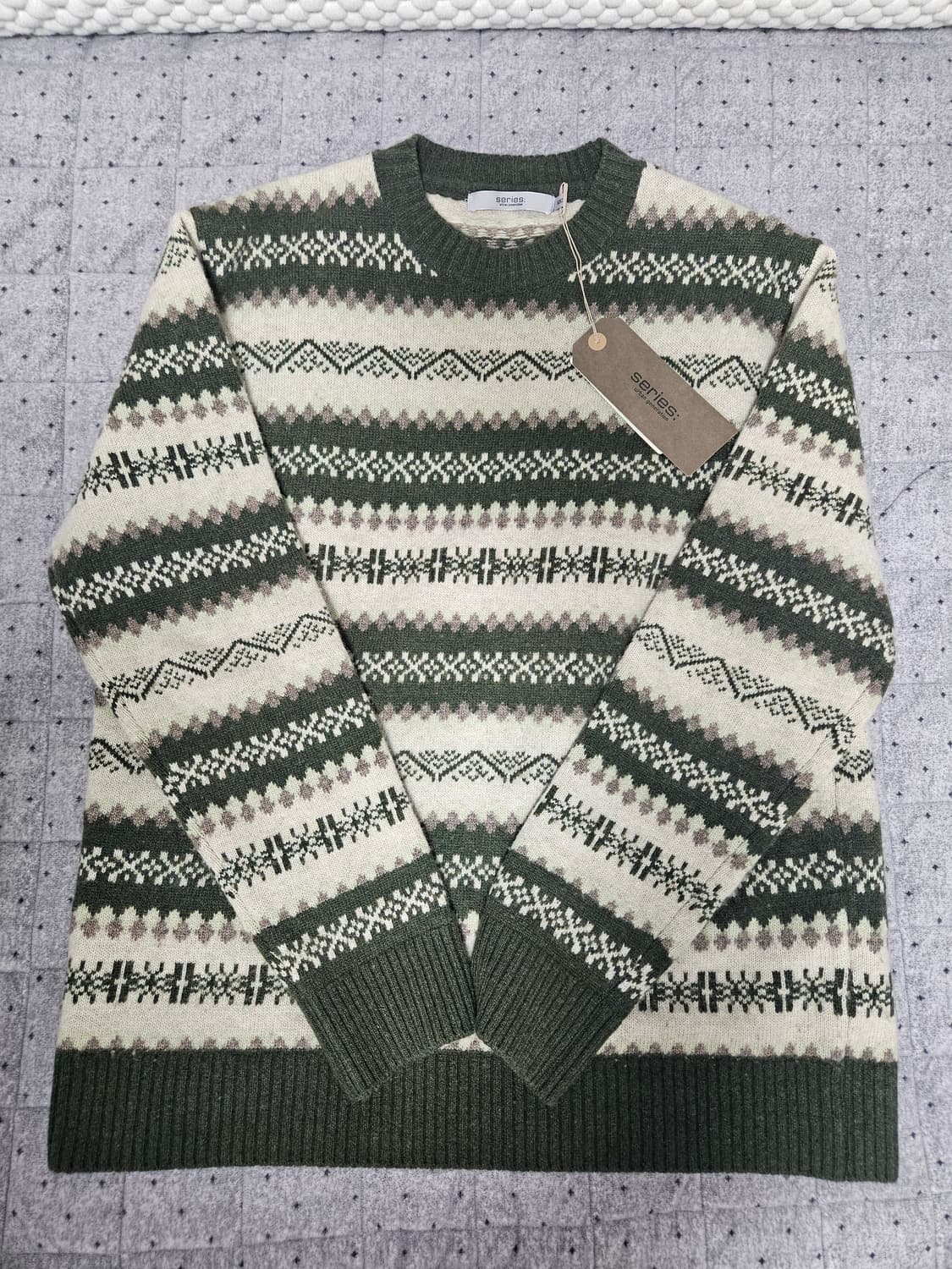 시리즈 페어아일 패턴 니트 상품이미지2
