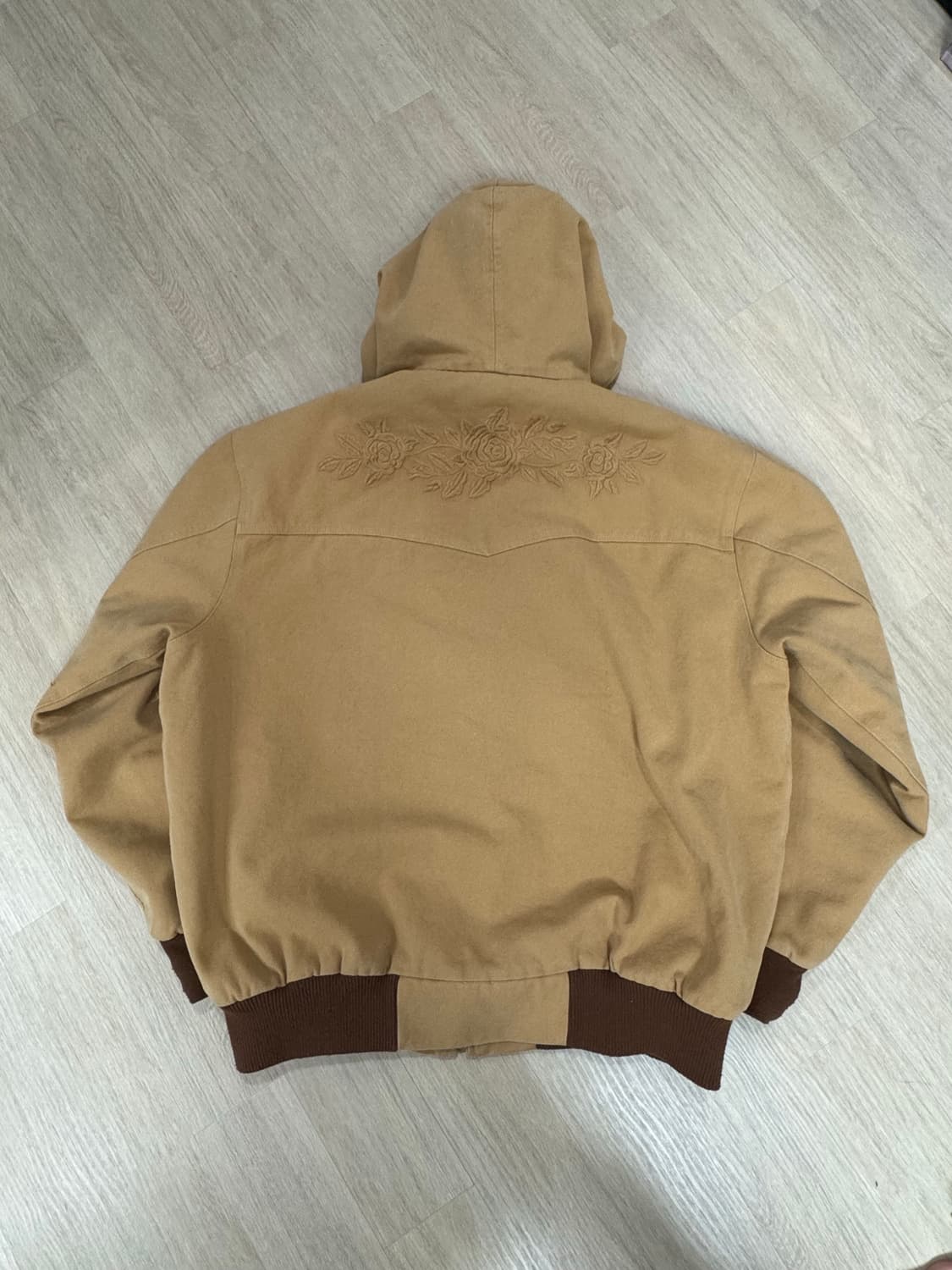 fuct 퍽트 렌치 후드 자켓 브라운 XXL 상품이미지2