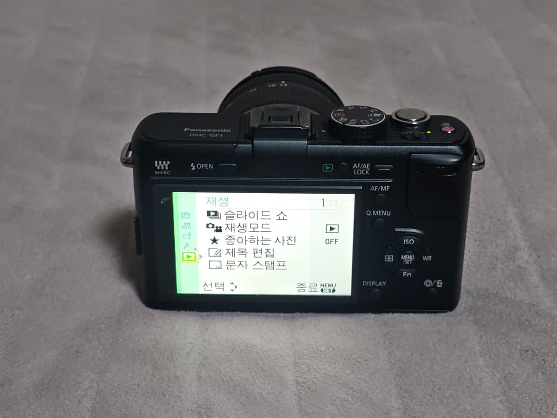 파나소닉 루믹스 GF1 미러리스 카메라 상품이미지5