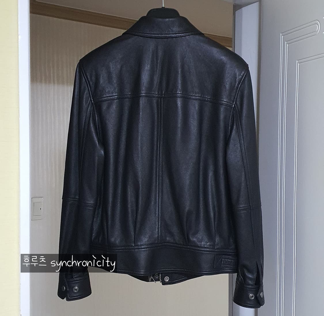 생로랑 로제 가죽자켓 50 드럼드 램스킨 레더자켓 상품이미지8
