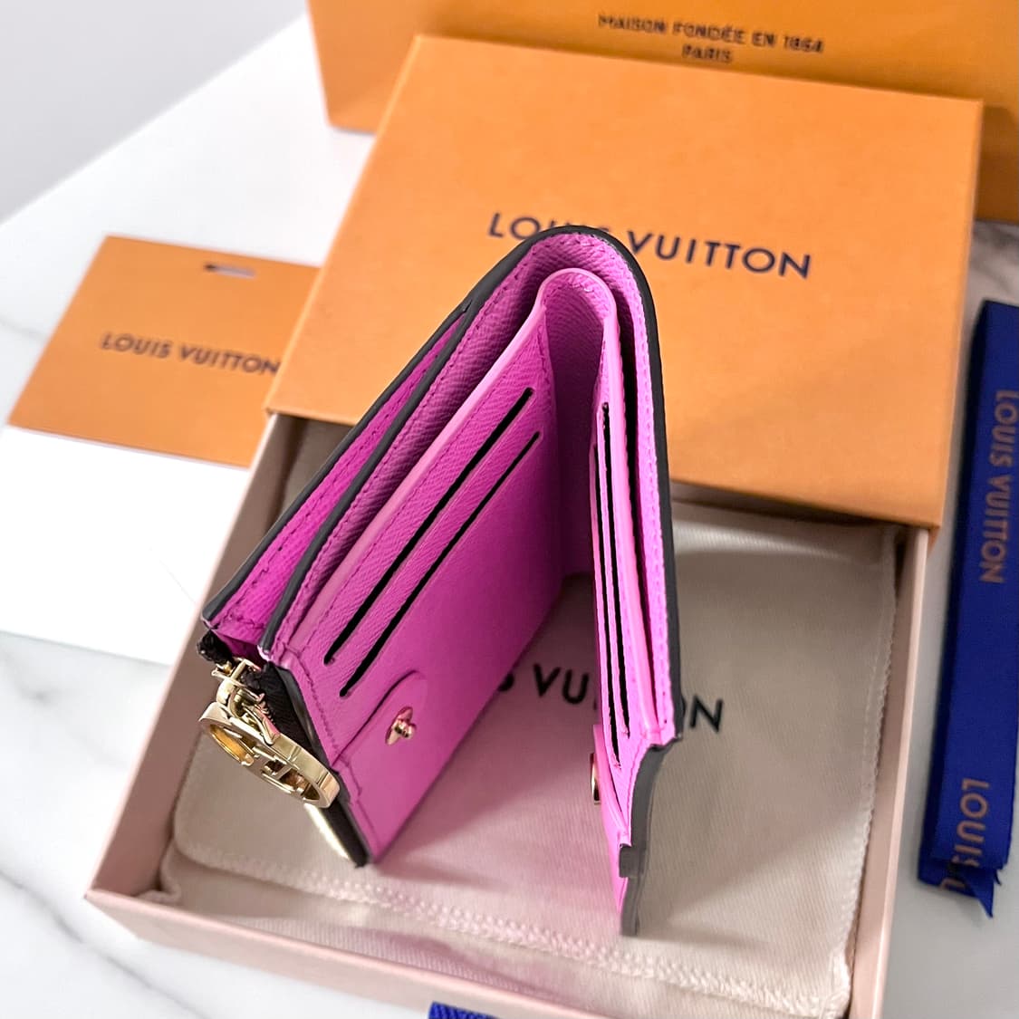 [S급/정품] 루이비통 리사 월릿 반지갑 상품이미지5