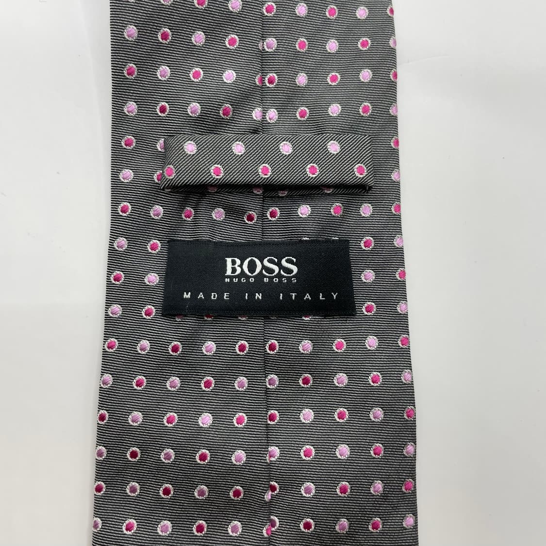 712) (HUGO BOSS) 휴고 보스 패턴 넥타이 상품이미지5