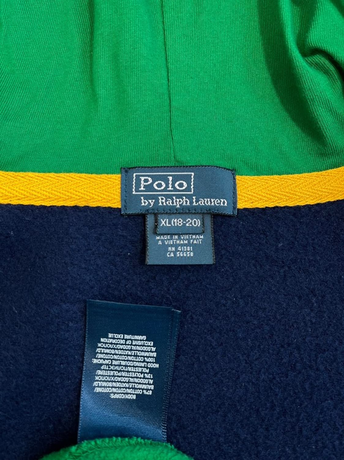 폴로 랄프 로렌 빅포니 후드 집업/#3351 상품이미지5