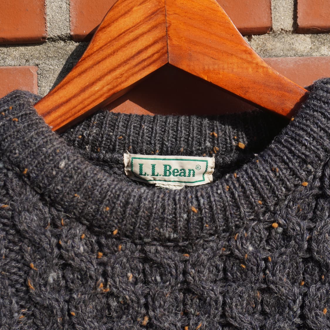 LLBean 엘엘빈 아일랜드 아란 패턴 피셔맨 스웨터 상품이미지2