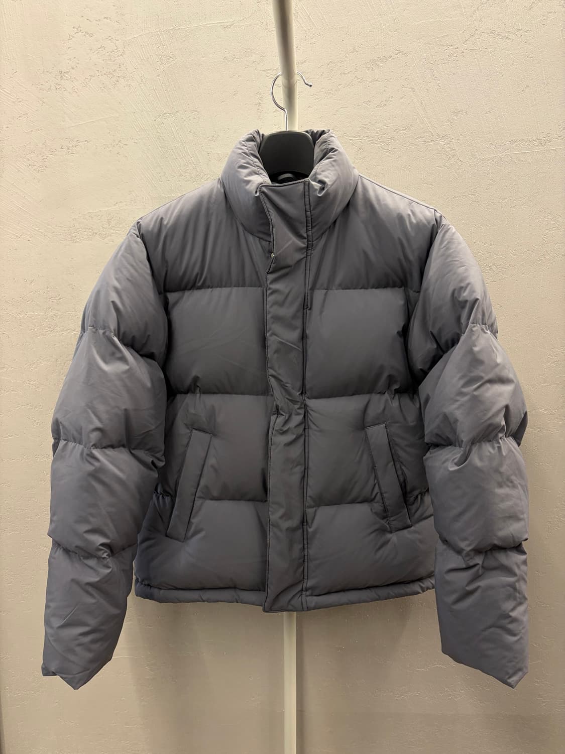 Insilence 그레이 숏 패딩 점퍼 S 상품이미지2