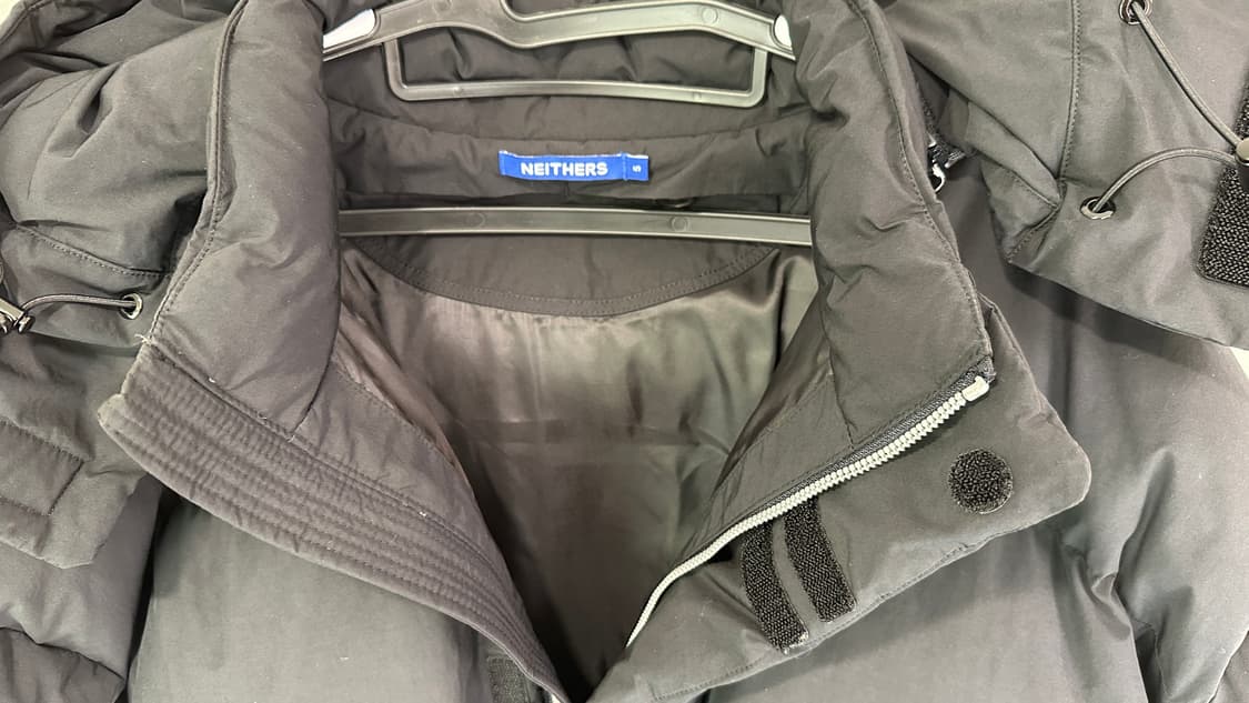 [5사이즈] 네이더스 구스다운 블랙 상품이미지4