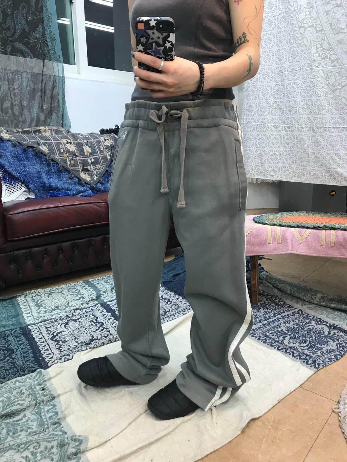 아베크롬비 밴딩 약기모 트랙팬츠 츄리닝바지 상품이미지1