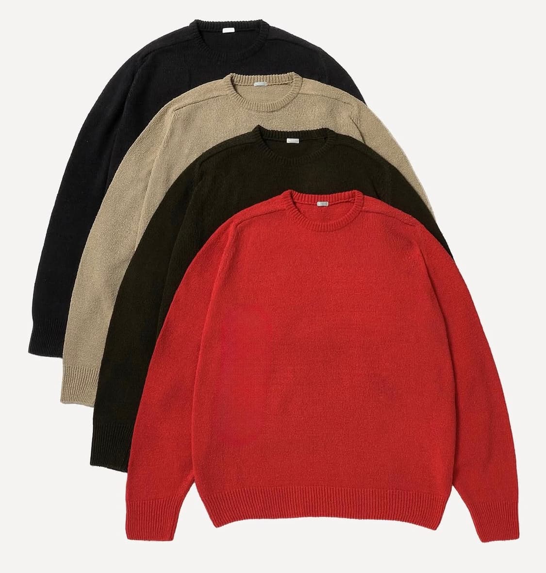 아프레쎄 2026 실크 니트 베이지 3사이즈 상품이미지1