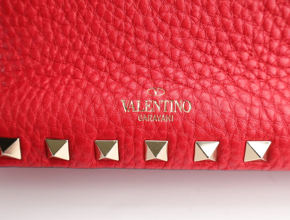 발렌티노 가라바니 락스터드 미니 크로스바디 백 레드 상품이미지9