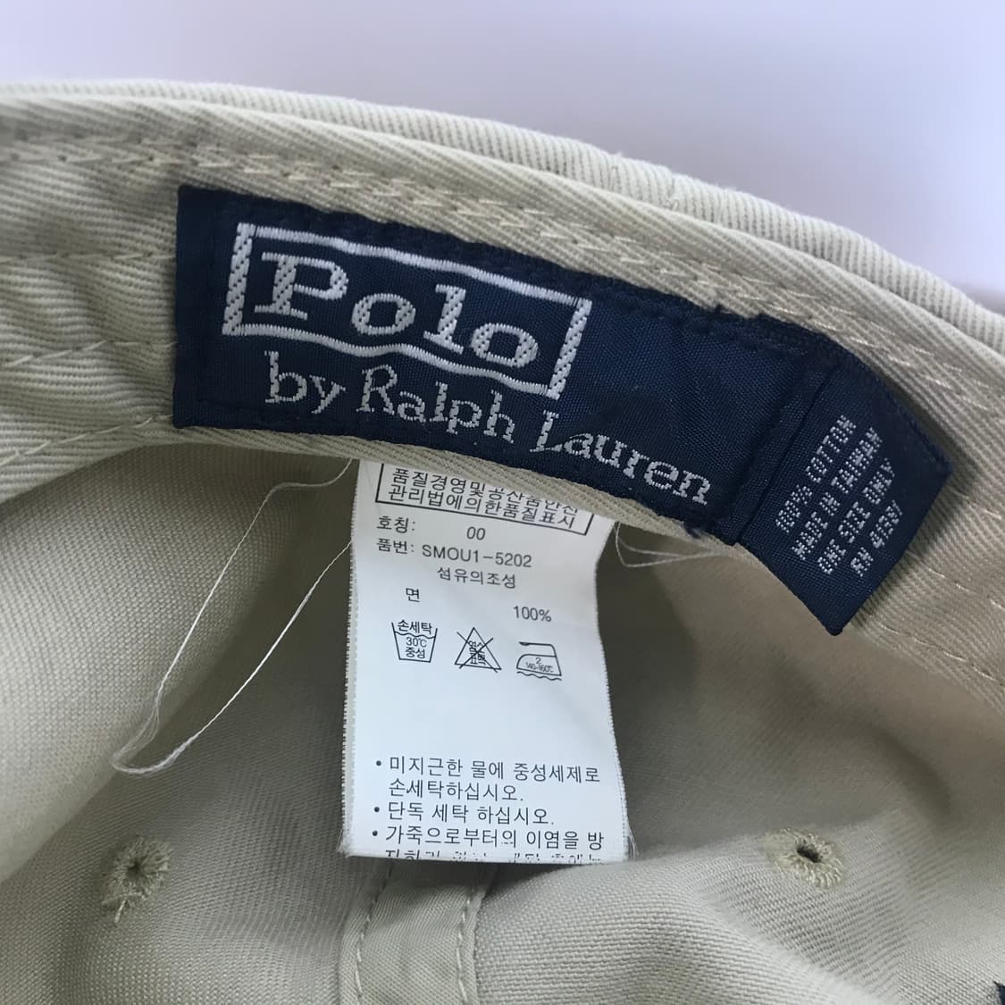 폴로랄프로렌 90s 볼캡 베이지 상품이미지8