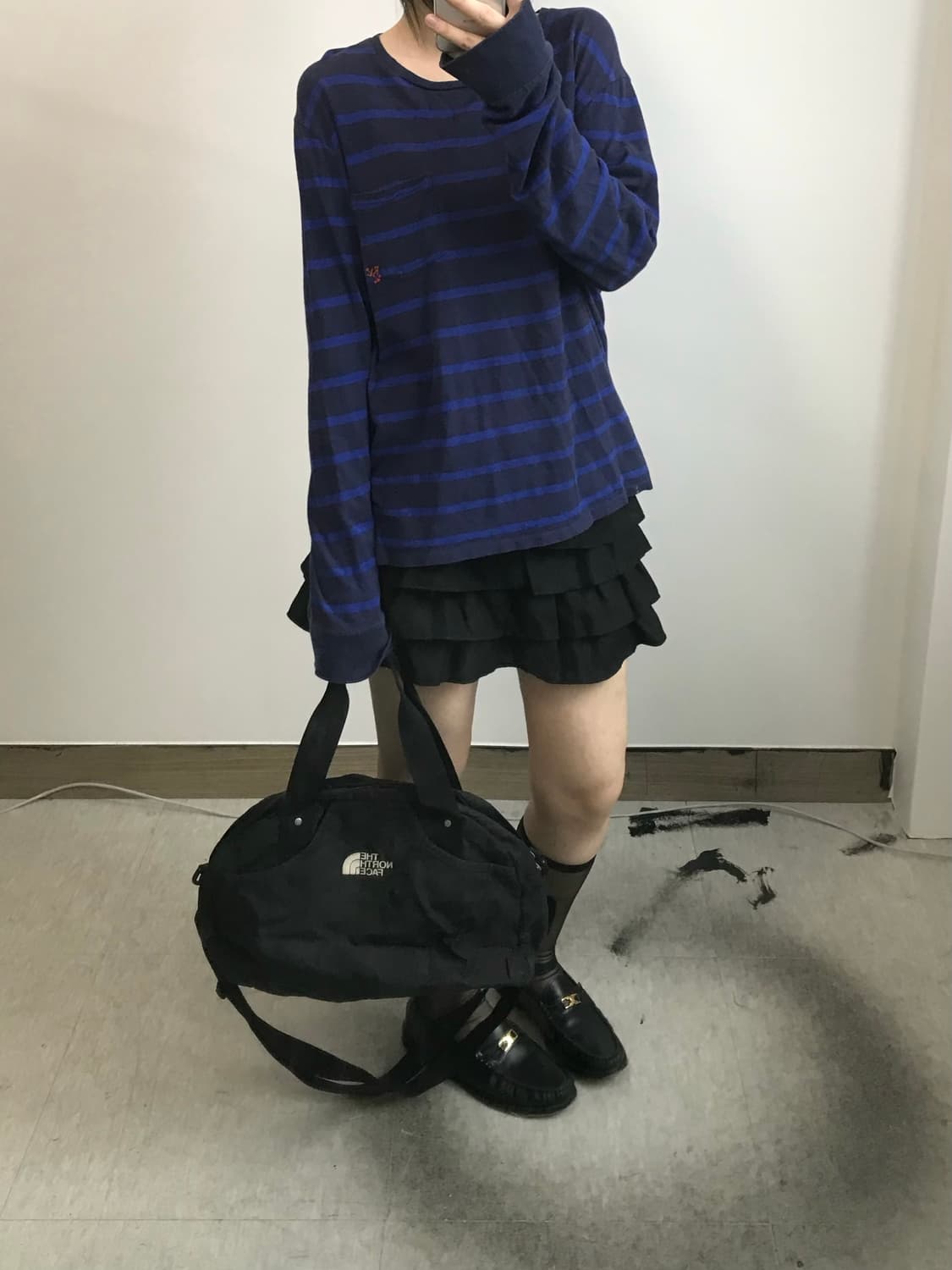 폴로 랄프로렌 신형 앵커 포켓 스트라이프 롱슬리브 티셔츠 상품이미지2