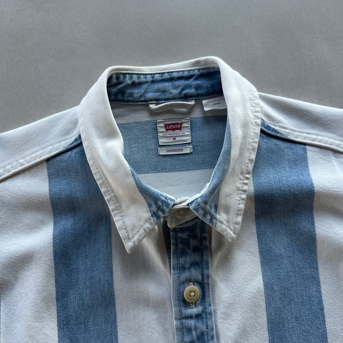 [M-L]리바이스 Levi's 오버사이즈 바스토우 웨스턴 데님 셔츠 상품이미지9