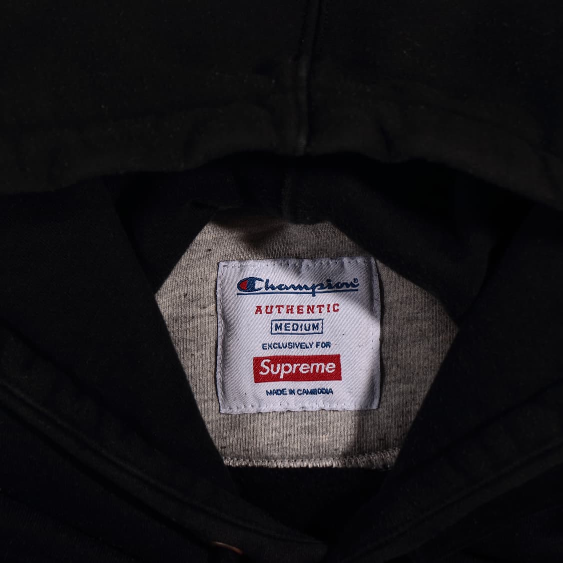 슈프림X챔피온 후드티 상품이미지4