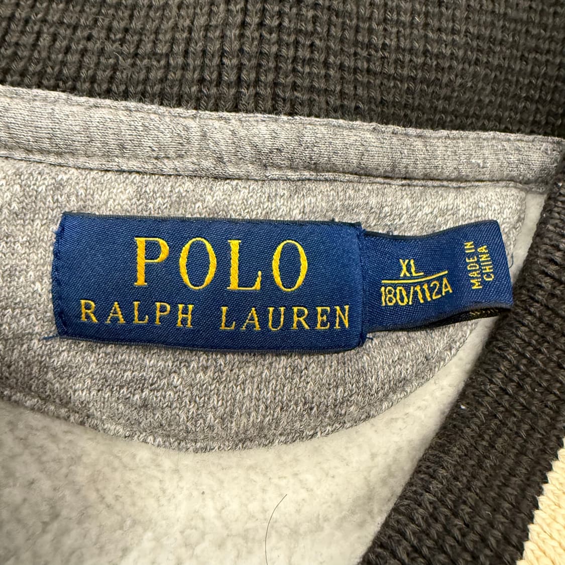 폴로 랄프로렌 그레이 바시티 자켓 상품이미지5