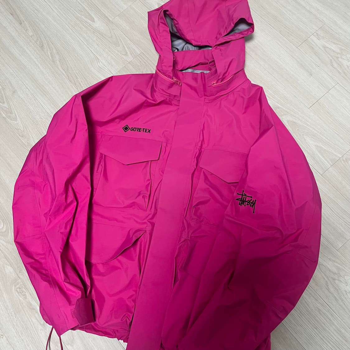 [상태A] Stussy 스투시 고어텍스 M65자켓 S 상품이미지3