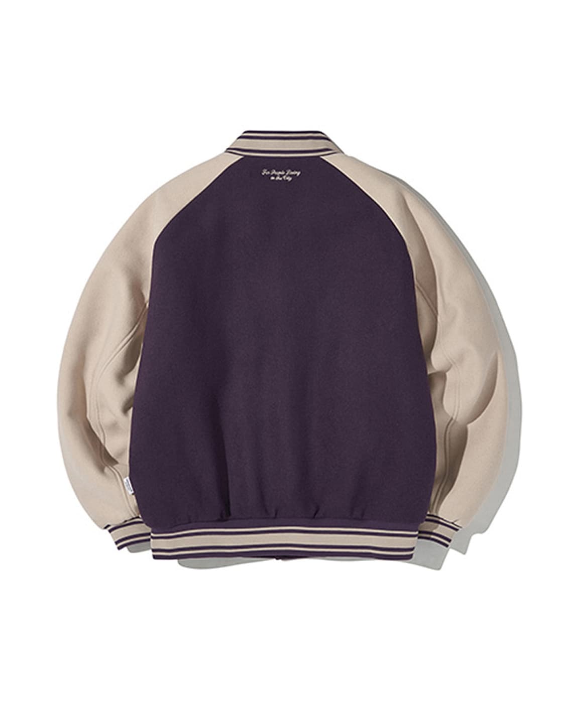 (새상품) 어반디타입 홈보이 울 바시티 자켓 퍼플 상품이미지2