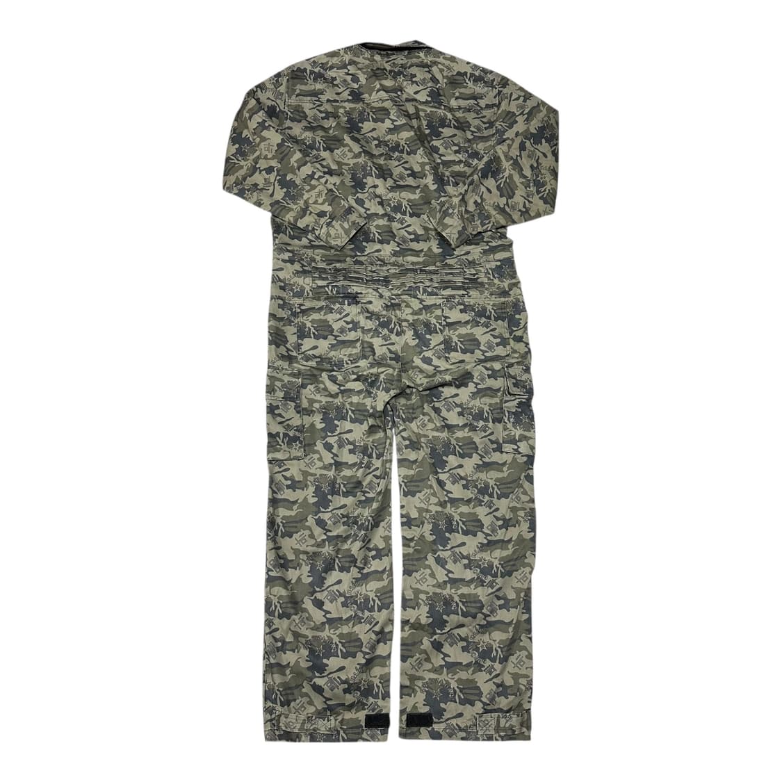 ✨ (바배) 경신 카모 점프 수트 상품이미지2