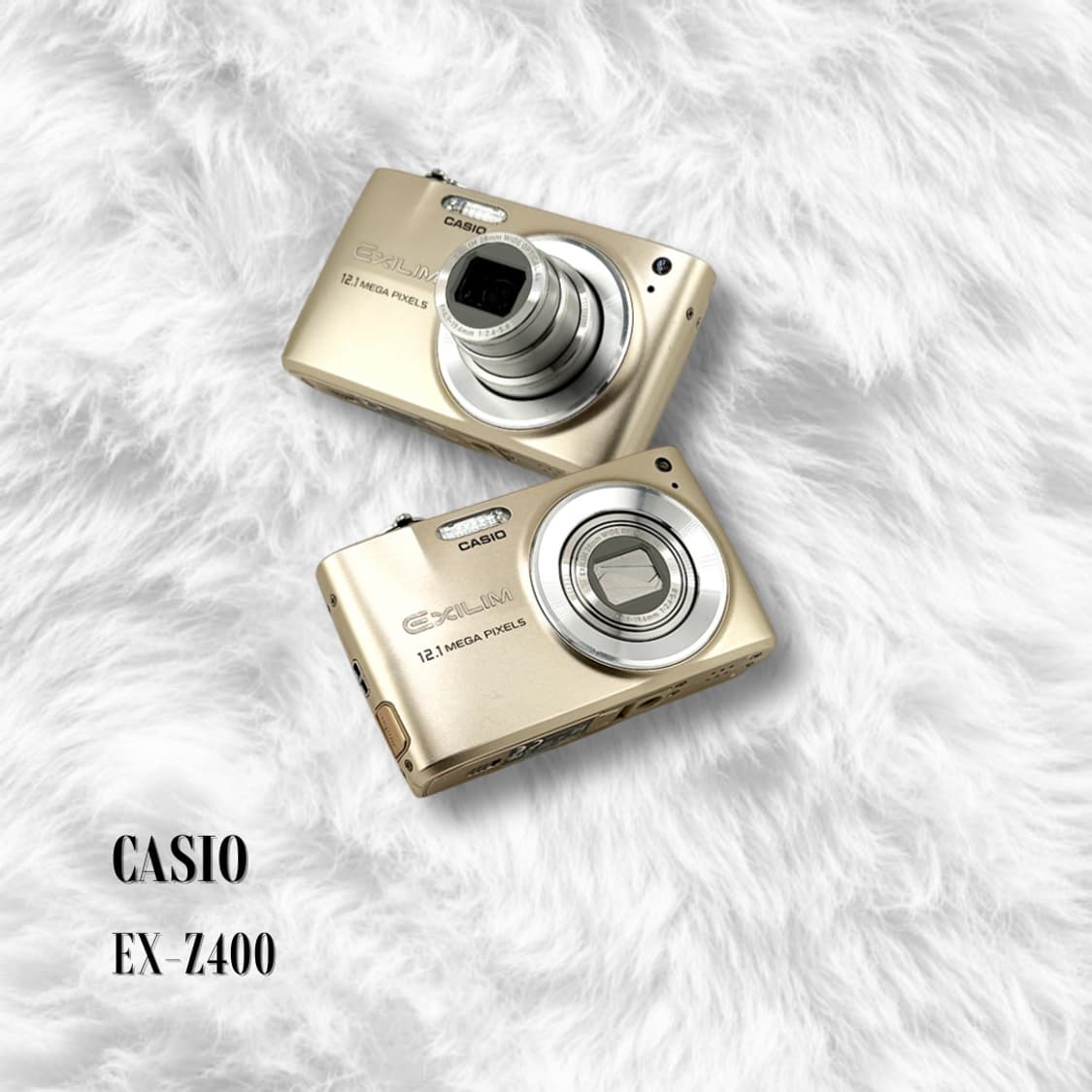 [수채감성] CASIO 카시오 엑슬림 EX-Z400 레트로 디지털 카메라 상품이미지1