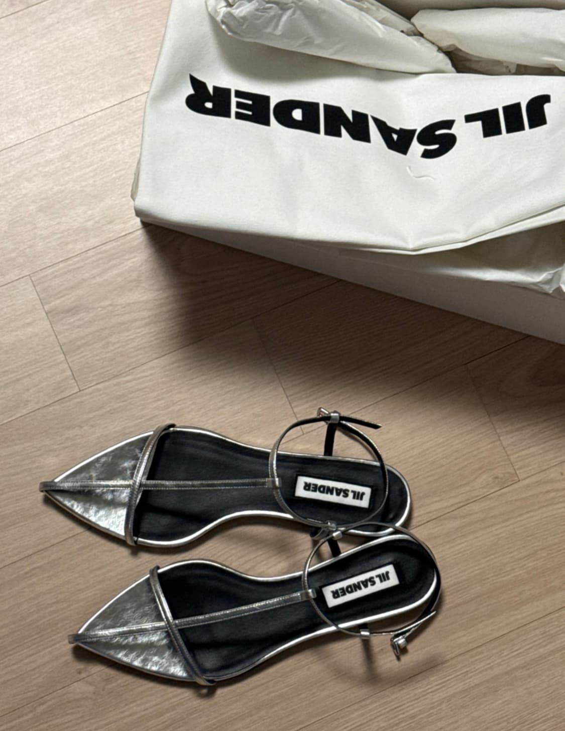 질샌더 케이지 샌들 jilsander 37.5 새상품 상품이미지1