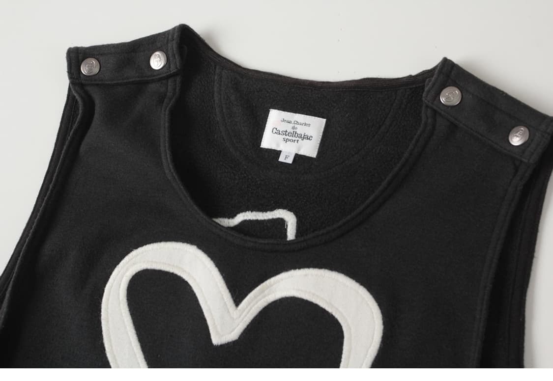 90's 까스텔바작 스웻 베스트 상품이미지2