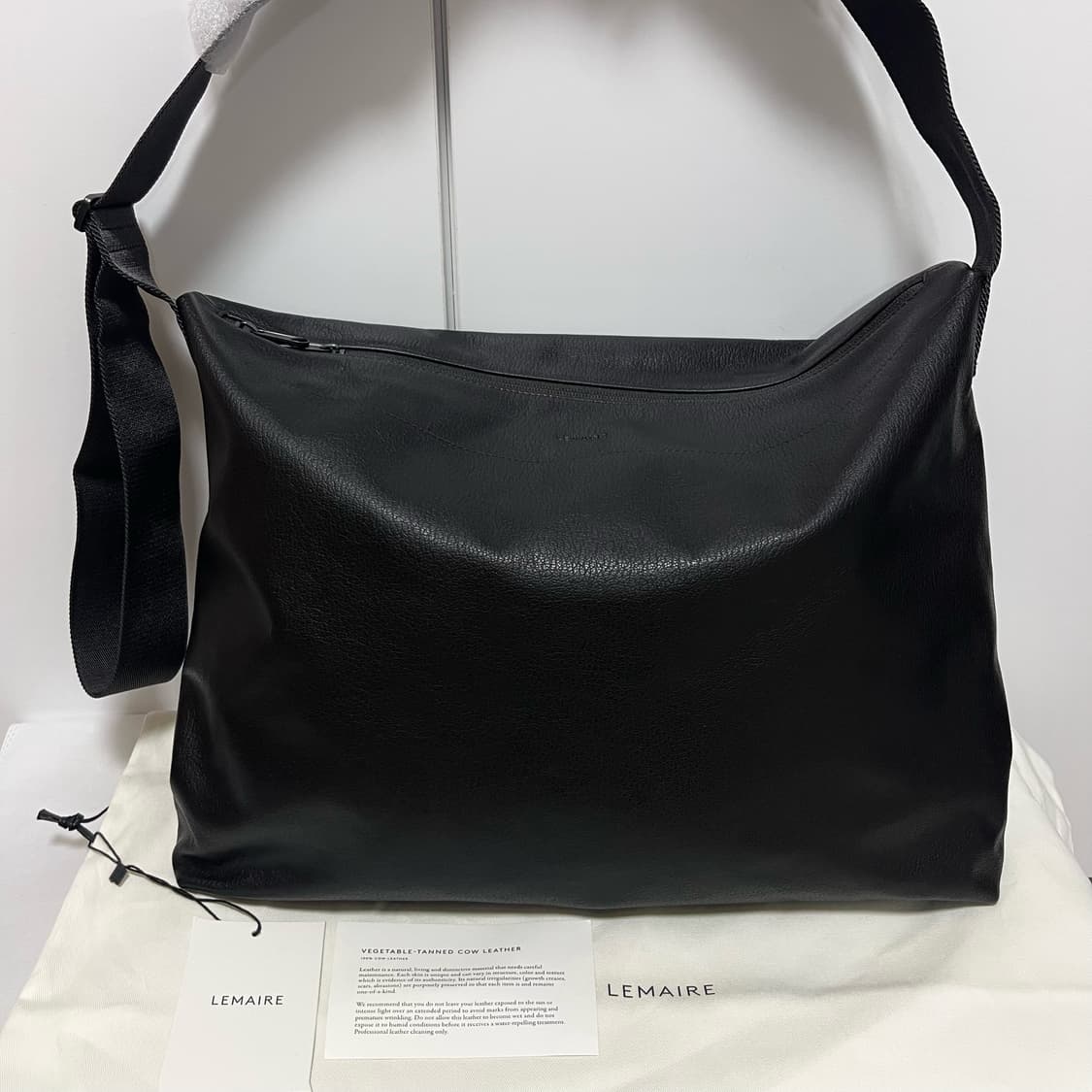 르메르 25fw 라지 폴리오 백/다크 초콜렛 상품이미지2