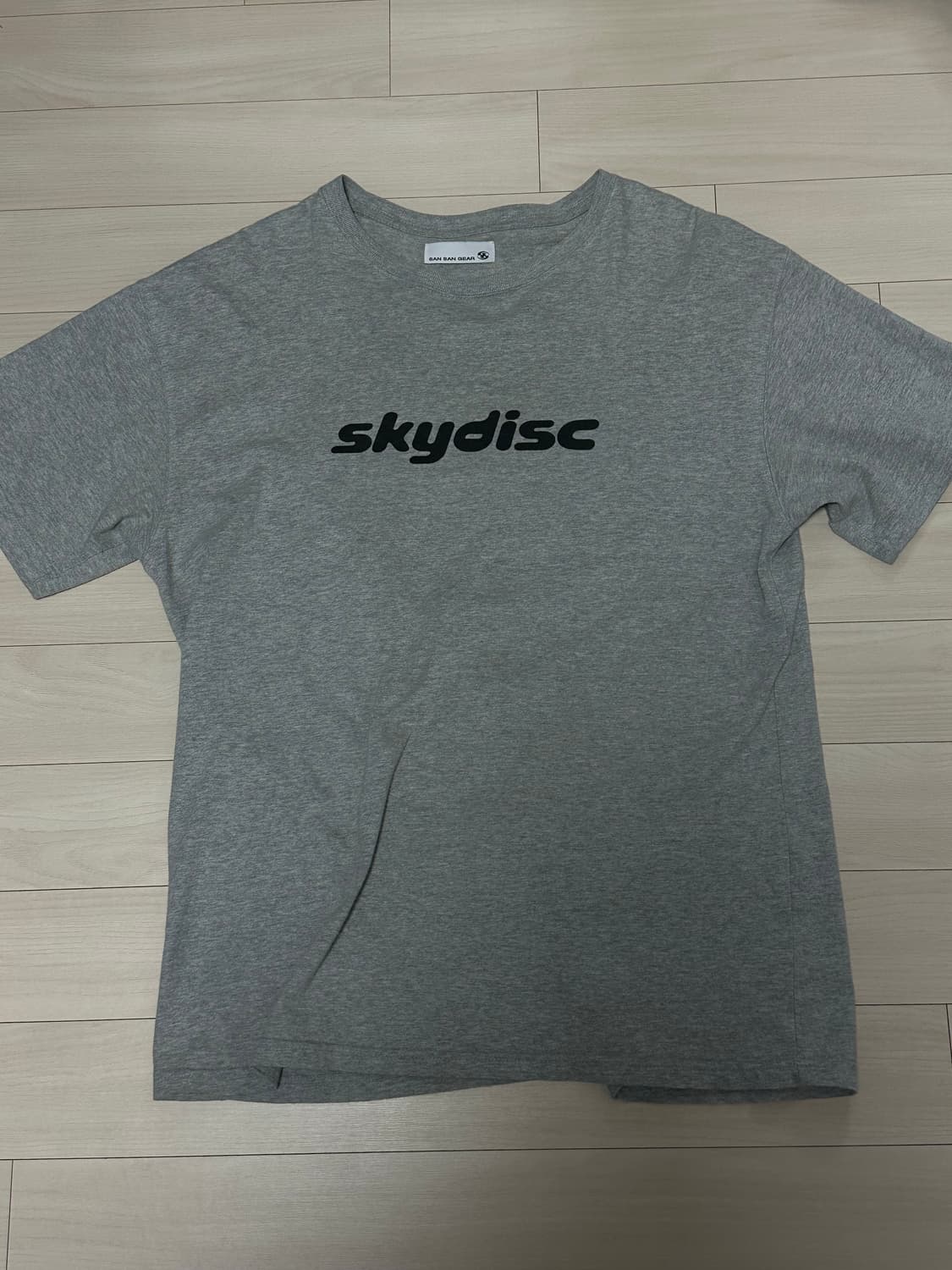 산산기어 22SS SKYDISC 티셔츠 상품이미지2