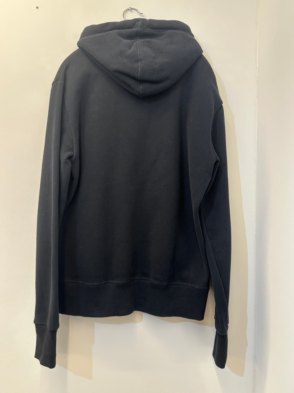 M) 수퍼드라이 블랙 기모 후드티 상품이미지2