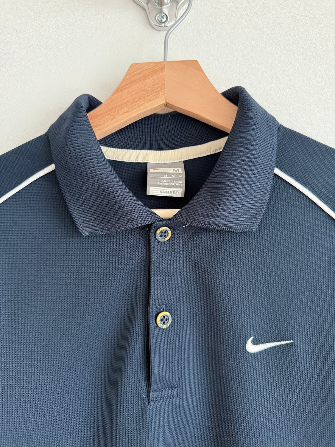 00's 올드 나이키(NIKE) 반팔 카라티 상품이미지4
