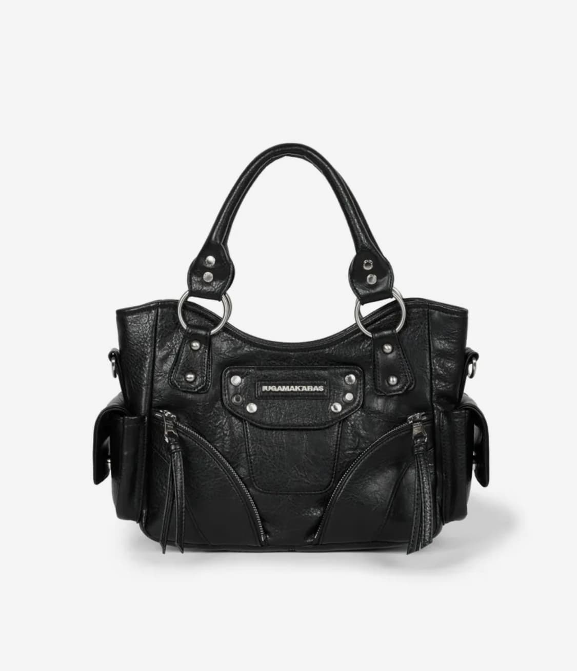 이우가마카라스 스터드 레더 미니 숄더백 상품이미지1